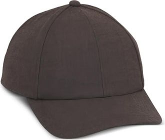 Wahts Cappello da baseball con logo - Marrone