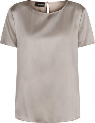 Emporio Armani Silk Satin T-shirt
