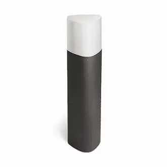 Forlight Baliza aluminio gris 12x12x50 cm
