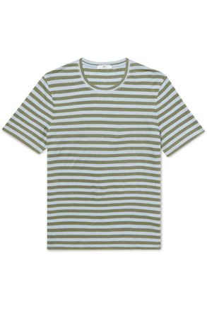 Mr P. Striped Linen T-Shirt