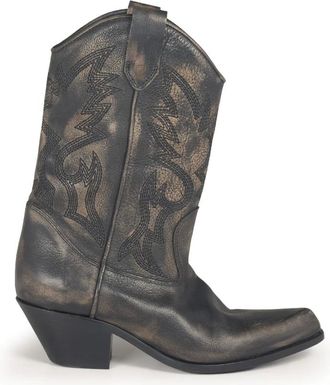 Vic Mati&eacute; Schoenen, Dames, Zwart, 37 EU, Leer, K12 Dallas Western Boot