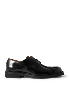 Mr P. Jacques Glossed-Leather Derby Shoes