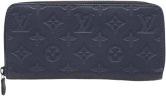 Louis Vuitton Pre-owned Wallets, male, Blue, Size: ONE SIZE Pre-owned M14847 Long wallet (bi-fold)