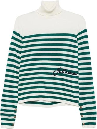 Liu Jo Truien & Vesten, Dames, Veelkleurig, XS, Turtleneck Trui