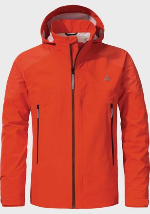 Sch&ouml;ffel Outdoorjacke SCH&Ouml;FFEL 2.5L Jacket Triigi M, Herren, Gr. 50, orange (5480, orange), Oberstoff : Aussenmaterial: 100% Nylon (Membran: Polyurethan), regu