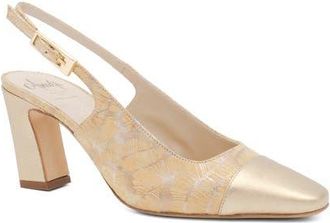 Amalfi By Rangoni Falasco Slingback Pump in Vaniglia Ophelia at Nordstrom, Size 6.5