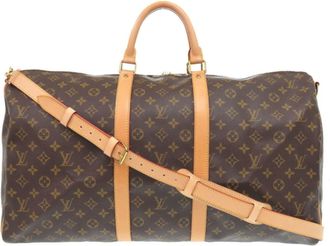 Louis Vuitton Brown Monogram Monogram Boston Bag (Pre-Owned)