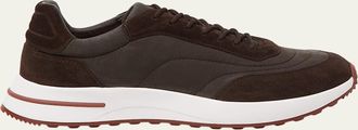 Loro Piana Mens Weekend Walk Low-Top Sneakers