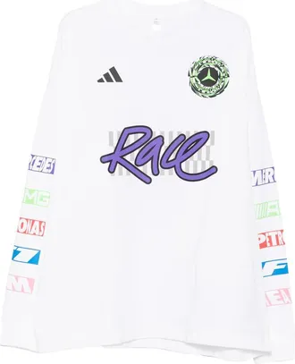 adidas Logo-print Long-sleeve T-shirt
