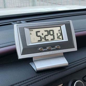 OEM Reloj Electr&oacute;nico De Sobremesa Para Coche, Mini Reloj Electr&oacute;nico, Peque&ntilde;o Despertador, Cron&oacute;metro, Reloj Deportivo Para Ex&aacute;menes, Pantalla De Hora Pa