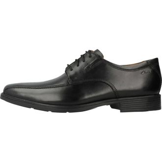 Clarks Heren, Schoenen, Zwart, Maat: 39 1/2 EU Leer