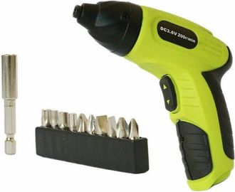 Trade Shop Trade Shop - Mini Avvitatore Trapano 13 Pezzi Cordeless 3,6 Volt 200rpm Ricaricabile 10 Punte