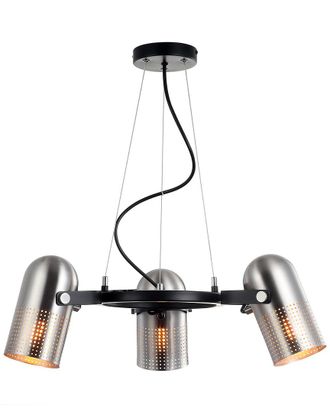 Jonathan Y Designs Jonathan Y Loki 22In 3-Light Adjustable Metal Led Pendant