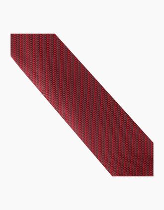 Dunhill Mens Dunhill Tie - Red - Size: ONE size