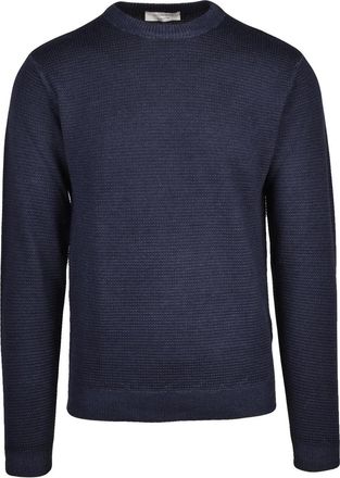 Wool & Co Wool & Co Crew Neck Knit - Blue