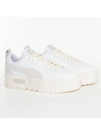 Puma Womens Mayze Thrifted Trainers - White - Size 38.5 EU/IT
