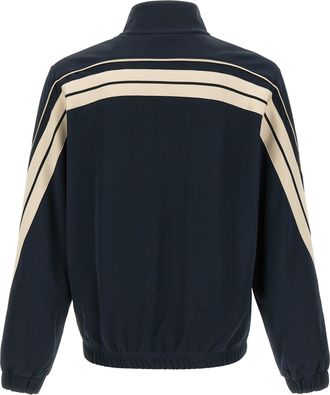 Palm Angels Technical Track Jacket - Navy