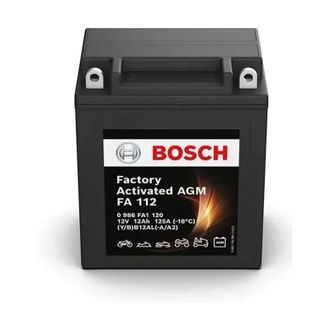 Bosch Bater&iacute;a De Moto Bosch Fa112 12v 12ah 125a