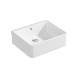 Villeroy & Boch Fregadero 1 Seno 60 X 595x500mm Stone White Ceramicplus Villeroy&boch
