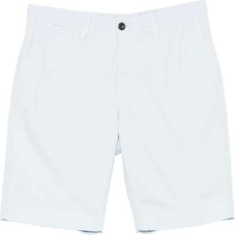 Incotex Korte Broeken, Heren, Blauw, W38, Katoen, Chino Shorts