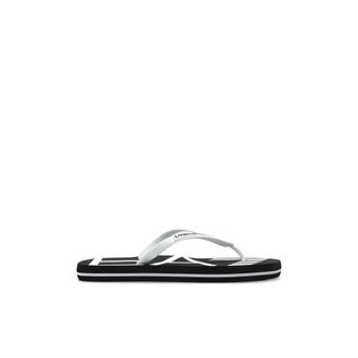 Emporio Armani Flip Flops, male, White, Size: 11 US Rubber Flip-Flops With Logo