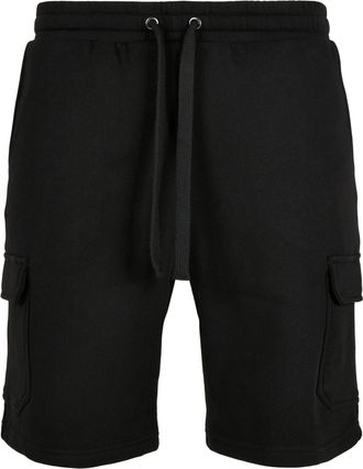 Urban Classics Heren Bio Cargo Pocket Sweat Shorts (Zwart)