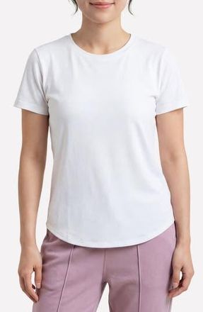 Skechers GoWalk Luxe Rib T-Shirt in Bright White at Nordstrom Rack, Size Xx-Large