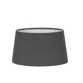 Light & Living Pantalla De L&aacute;mpara - Livigno - Gris - Textil - - Light&living