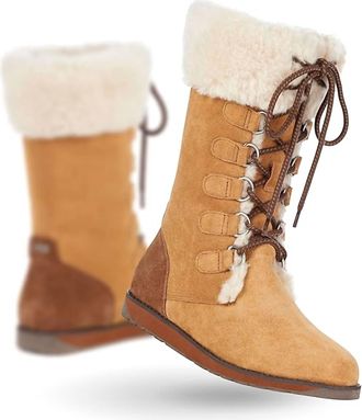 Emu Womens Featherwood Hi Boot In Chestnut/ Chataigne