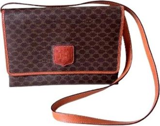 Celine Pre-owned Cross Body Bags, female, Brown, Size: ONE SIZE Pre-owned Pouch Bag