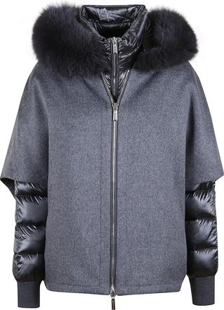 Moorer Winter Jassen - Dames - Winterjassen - Grijs - M - Jassen