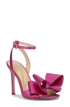 Jessica Simpson Olivine Ankle Strap Sandal in Bright Fuchsia at Nordstrom, Size 10