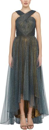 Theia Linda High Low Dress