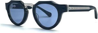Matsuda Elegante Smoke Grey Pantos Zonnebril - Heren - Zonnebrillen - Grijs - ONE Size - Accessoires