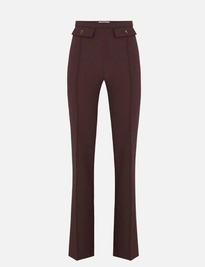 【25SS】 ELISABETTA FRANCHI ベルト付き ボーイフレンドパンツ Elisabetta Franchi Trousers from $176.00 - on Stylight