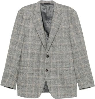 Canali Jassen, Heren, Grijs, 3Xl, Jas