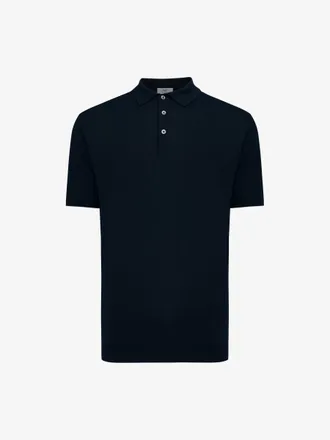 Gentiluomo Button Polo | Donkerblauw