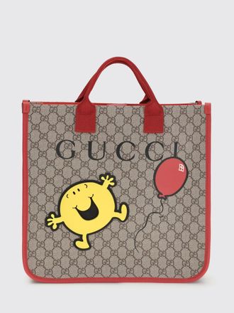 Gucci Borsa in tessuto GG Supreme con stampa