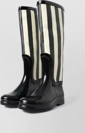 Dolce & Gabbana rubber knee-high rain boots