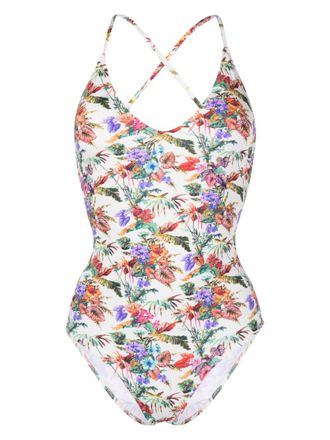 Anjuna Womens Mara Printed One Piece Swimsuit