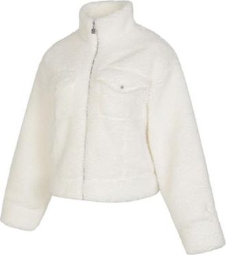 Nike Jordan (WMNS) Air Jordan Fuzzy High Pile Fleece Jacket Asia Sizing Sail FD7169-133