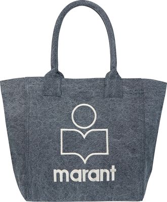Isabel Marant Small Yenkygz Graphic Cotton Tote Bag