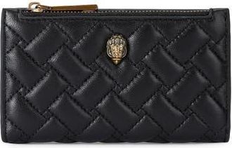 Kurt Geiger Kensington Quilted Leather Bifold Wallet in Black at Nordstrom Rack