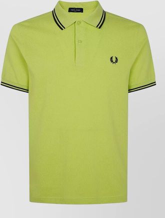 Fred Perry cotton logo polo shirt