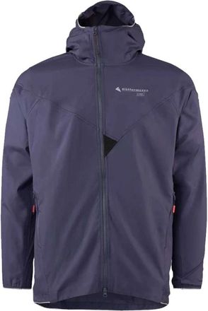 Kl&auml;ttermusen Ultralichte Winddichte Jas met Rits en Capuchon - Heren - Windbreakers - Blauw - XL - Polyester - Fitness