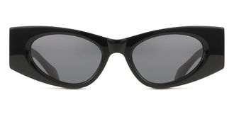 Alaia AA0075S 001 Womens Sunglasses Black Size 52