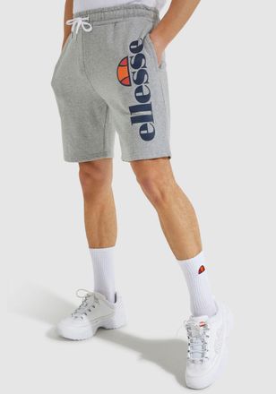 Ellesse Sweatshorts ELLESSE BOSSINI FLEECE SHORT, Herren, Gr. XXL, N-Gr, grau (grau marl), Obermaterial: 80% Baumwolle, 20% Polyester, Basic schmal kurz, Hose