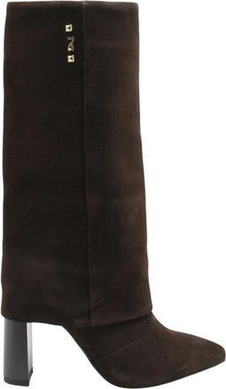 Nero Giardini Reynold - Dames - Laarzen met Hak - Bruin - 39 EU - Schoenen
