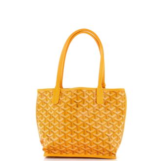 Goyard Anjou Reversible Tote Coated Canvas Mini