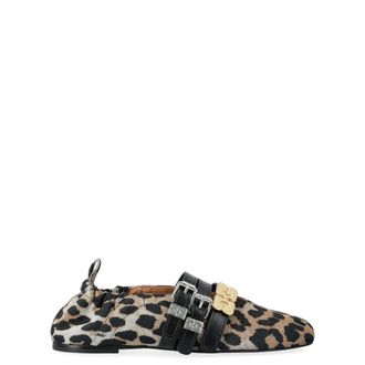 Ganni Dames, Schoenen, Bruin, Maat: 38 EU Leer